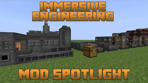 Immersive Engineering Mod industrial machines